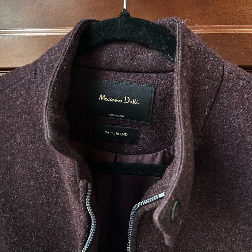 Massimo Dutti wool jacket.